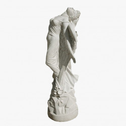 Скульптура из мрамора S_03 Аллегория усопшей юности
